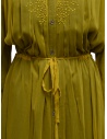 Zucca long veiled dress in mustard color ZU09FH021 07 MUSTARD buy online