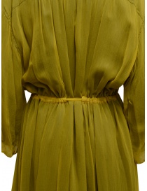 Zucca long veiled dress in mustard color womens dresses price