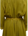 Zucca long veiled dress in mustard color price ZU09FH021 07 MUSTARD shop online