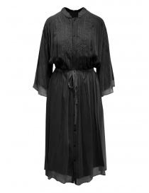 Zucca long black sheer dress ZU09FH021 26 BLACK order online