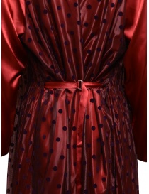 Zucca vestito lungo rosso a pois abiti donna acquista online