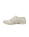 Zucca perforated lace-up shoes in white ZU17AJ409 01 WHITE price