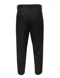 Zucca pantaloni unisex in lana neri acquista online