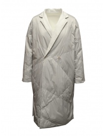 Plantation cappotto imbottito reversibile bianco/grigio cappotti donna prezzo