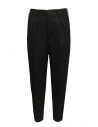 Zucca pantaloni neri eleganti con piega acquista online CZ09FF510 26 BLACK