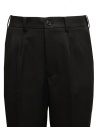 Zucca pantaloni neri eleganti con piega CZ09FF510 26 BLACK prezzo