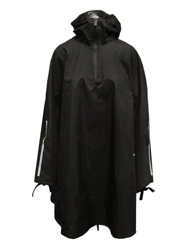 Zucca black waterproof poncho ZU17FA171 26 BLACK womens jackets online shopping