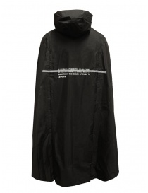 Zucca black waterproof poncho