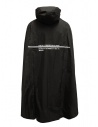 Zucca poncho impermeabile neroshop online giubbini donna