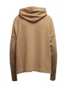 Ma'ry'ya maglia con cappuccio in lana beigeshop online maglieria donna