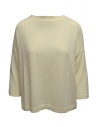 Ma'ry'ya maglia bianco panna in lana merino acquista online YFK043 1WHITE