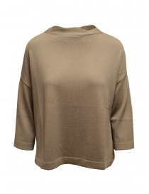 Ma'ry'ya walnut merino wool sweater YFK043 5NOCE