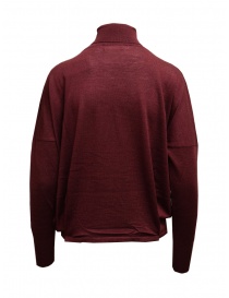 Ma'ry'ya burgundy cashmere and merino wool turtleneck buy online