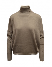 Ma'ry'ya dolcevita in misto cashmere color tortora YFK073 3TAUPE order online