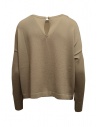 Ma'ry'ya boxy sweater in walnut merino wool shop online women s knitwear