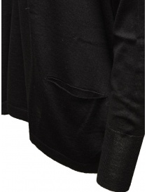 Ma'ry'ya black wool sweater with buttons women s knitwear buy online