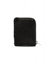 Guidi W7_RC coin purse in black embroidered leather buy online W7_RC KANGAROO FG BLKT