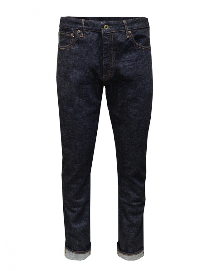 Japan Blue Jeans pantalone jeans dritto J366 Circle blu scuro JB J366 CIRCLE 16.5oz STRAIGHT jeans uomo online shopping