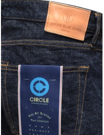 Japan Blue Jeans pantalone jeans dritto J366 Circle blu scuro acquista online prezzo