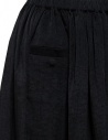 Sara Lanzi skirt in very fine ribbed black velvet 04E.09 BLACK price