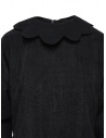 Sara Lanzi black velvet dress with flower collar 03E.09 BLACK price