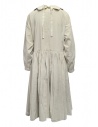 Sara Lanzi beige velvet dress with flower collar 03E.03 SAND price