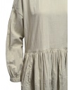 Sara Lanzi abito in velluto beige con colletto a fiore 03E.03 SAND acquista online