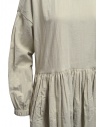 Sara Lanzi beige velvet dress with flower collar 03E.03 SAND buy online