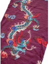 Kapital Happy purple wool scarf with dragon K2110XG522 PURPLE price