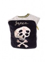 Kapital bomber-pillow with embroidered skull price K2110LJ063 BLACK shop online