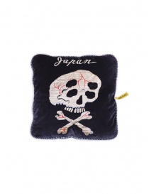 Kapital bomber-pillow with embroidered skull buy online