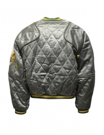 Kapital giacca bomber-cuscino khaki con tigre ricamata prezzo