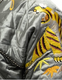 Kapital giacca bomber-cuscino khaki con tigre ricamata giubbini uomo acquista online