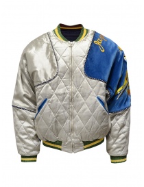 Kapital bomber-cuscino con tigre ricamata K2110LJ064 BLUE order online