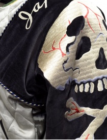 Kapital bomber-pillow with embroidered skull mens jackets buy online
