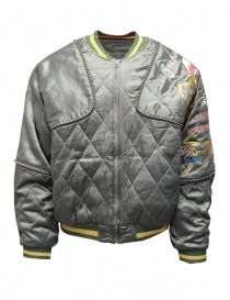 Kapital giacca-cuscino Giappone ricamato color khaki K2110LJ067 KHAKI