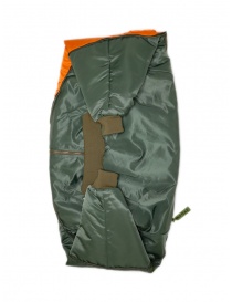 Kapital bomber-pillow in khaki and orange color buy online price