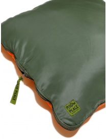 Kapital bomber-pillow in khaki and orange color buy online price