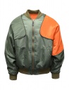 Kapital bomber-pillow in khaki and orange color buy online K2110LJ070 KHAKI