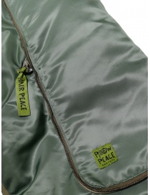 Kapital bomber-pillow in khaki and orange color mens jackets buy online