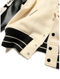 Kapital I-Five Varsity giacca bomber in lana maniche in pelle giubbini uomo acquista online