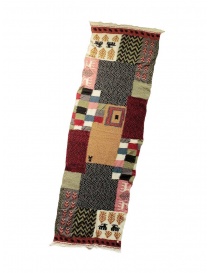 Kapital Village Gabbeh scarf in red wool