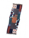 Kapital Village Gabbeh sciarpa multicolore turchese acquista online EK-1465 TURQUOISE