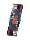 Kapital Village Gabbeh sciarpa multicolore turchese acquista online EK-1465XMA TURQUOISE