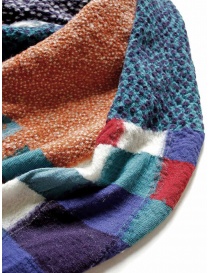 Kapital Village Gabbeh turquoise multicolored scarf scarves buy online
