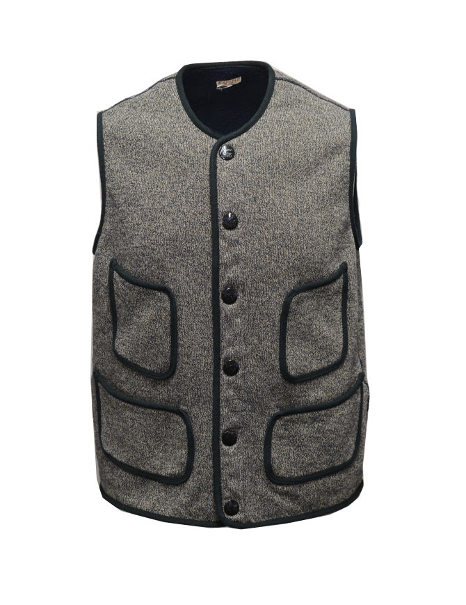 Gilet Kapital EK-1296 CHARCOAL gilet uomo online shopping