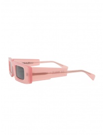 Kuboraum X5 pink rectangular sunglasses