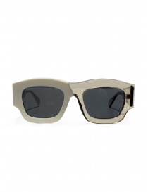 Kuboraum C8 oversized white and transparent sunglasses C8 54-21 MIK 2grey order online
