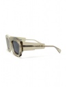 Kuboraum C8 oversized white and transparent sunglasses shop online glasses