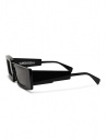 Kuboraum X11 black rectangular asymmetrical sunglasses shop online glasses